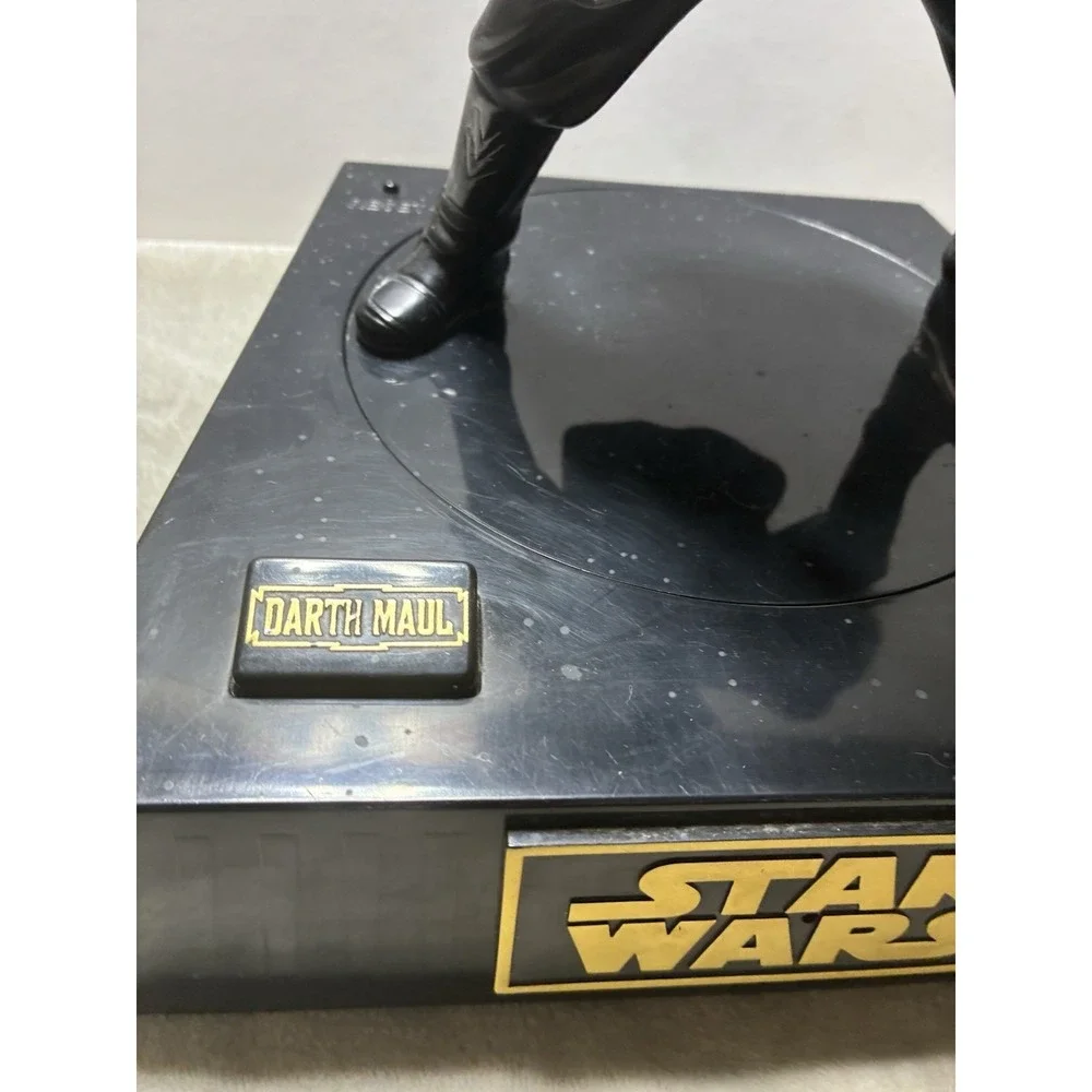 Darth Maul‎ Coin Bank Interactive Talking Thinkway Toys Star Wars Episode 1 Vtg